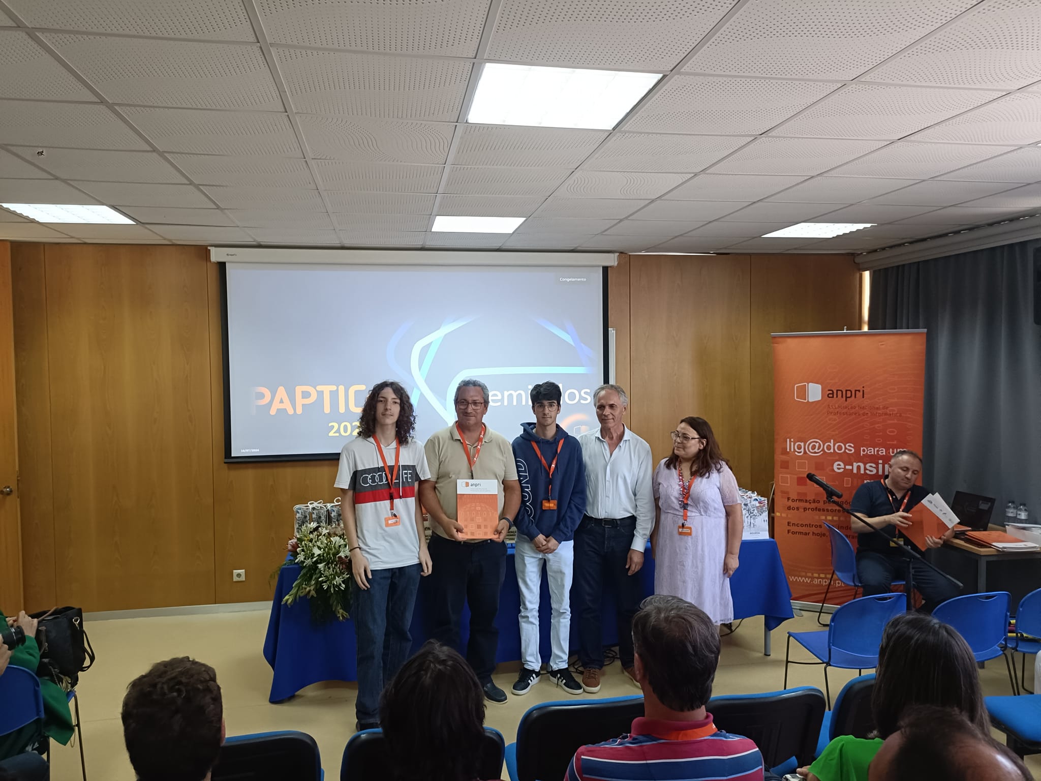 Curso Profissional GPSI presente no concurso de PAPs  PACTICE organizado pela ANPRI