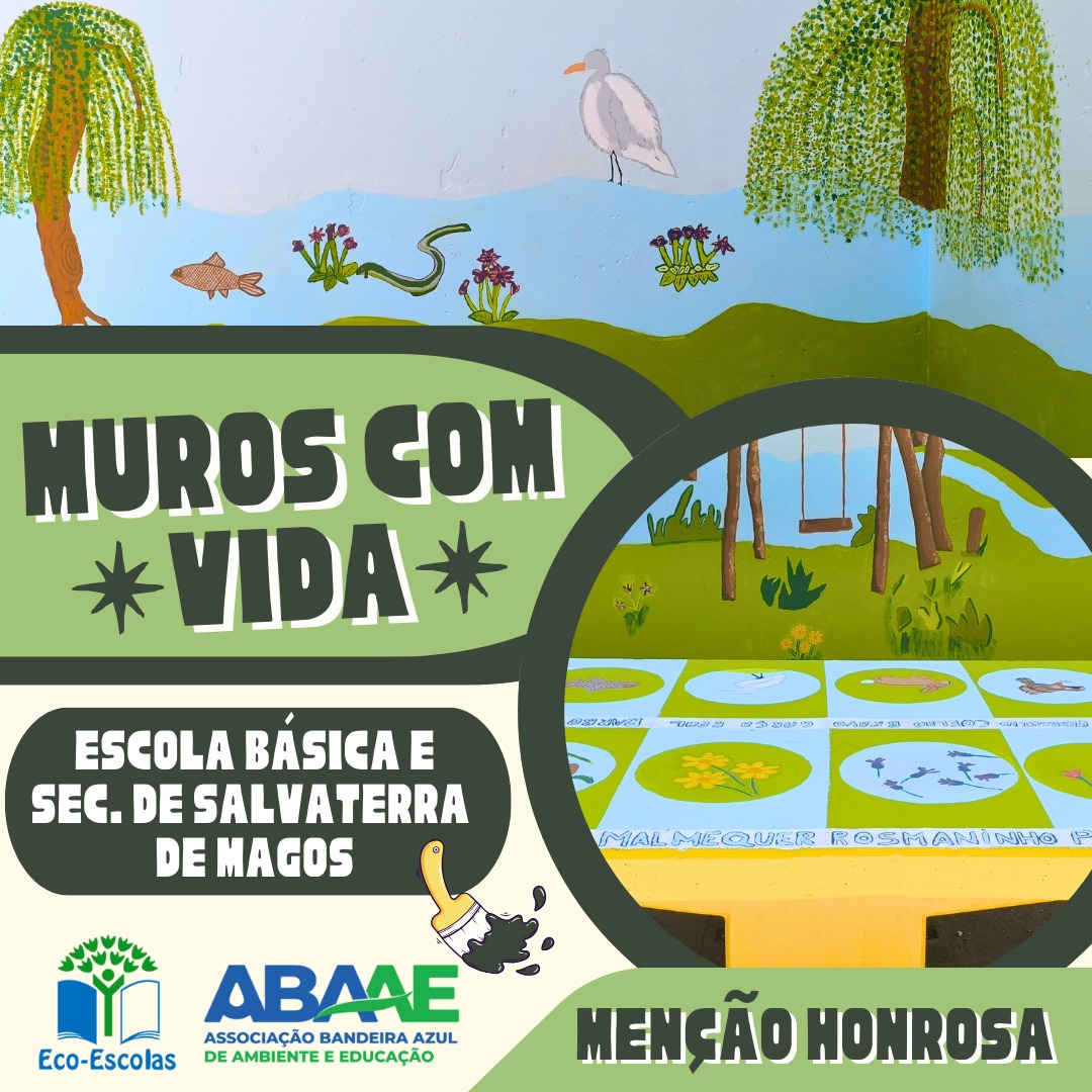 Menção Honrosa no Projeto “Muros com Vida" 