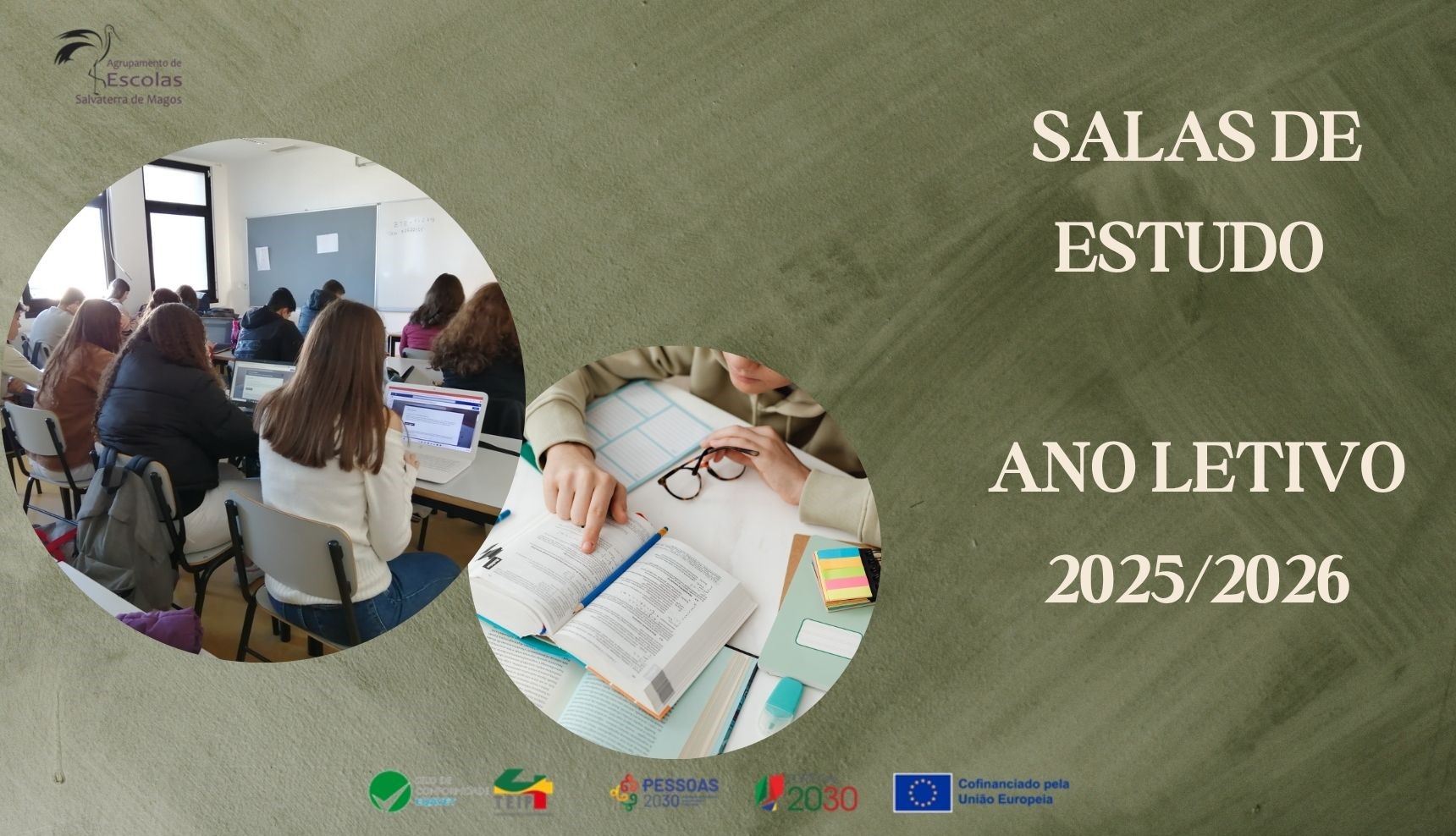 Salas de Estudo – Ano Letivo 2025/2026